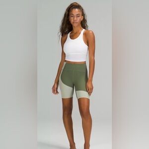 lululemon Nulu Colorblock High Rise Short 8”